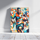 Recherche de footballeur art Vintage