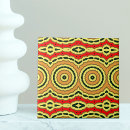 Recherche de motif oriental carreaux Rouge