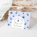 Recherche de bleuets vœux cartes Baby