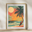 Suche nach vintage surf poster Retro