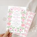 Recherche de couronne rose invitations C'est une fille