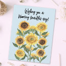 Recherche de tournesols cartes postales Pour elle