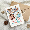 Recherche de 4 saisons vœux cartes Élégant