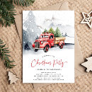 Recherche de camion rouge invitations Hiver