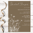 Recherche de taupe et blanc invitations Pour elle