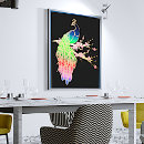 Suche nach peacock poster Wanddekor