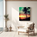 Suche nach tropischer sonnenaufgang leinwandbilder Ozean