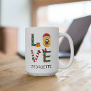 Recherche de mistletoe tasses Xmas