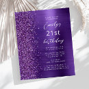 Recherche de métal de faux invitations Glamour