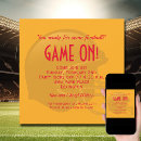 Recherche de game invitations Football