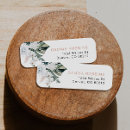 Recherche de destination étiquettes adresse retour Palmier