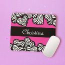 Suche nach rosa zebra mousepads Zebramuster