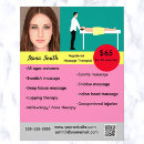 Recherche de thérapeute prospectus Massage