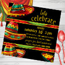 Recherche de sombrero invitations Cinco de mayo