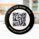 Recherche de blanc de modèle badges Code qr