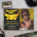Recherche de gangster invitations Hip hop