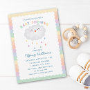 Recherche de nuage kawaii invitations Coloré