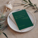 Recherche de vert emeraude mariage invitations Écriture