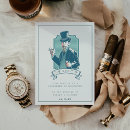 Recherche de gentleman invitations Vintage