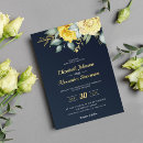Recherche de jaune et bleu marine invitations Pour eux