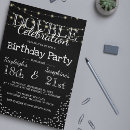 Suche nach double birthday party einladungen Meilenstein