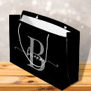 Suche nach schwarzes geschenktüten Monogramm