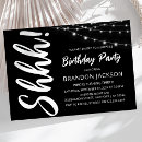 Recherche de surprise moderne invitations Minimaliste