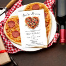 Recherche de amore invitations Amour et pizza