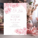 Recherche de sakura rose invitations Élégant