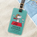 Recherche de peanuts bagages étiquettes Bande dessinée