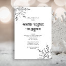 Recherche de jour de naissance invitations Flocons de neige