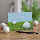 Suche nach golf spielendes karten Für ihn