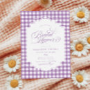 Suche nach lavender bridal shower einladungen Lavendel