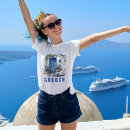 Suche nach santorini frauen tshirts Aquarell