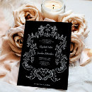 Recherche de baroque invitations Élégant