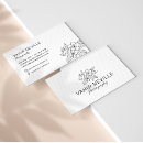 Suche nach blumenlogo visitenkarten Schick