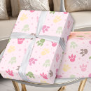 Recherche de couleur rose papier cadeau Girl