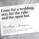 Recherche de drôle mariage invitations Boissons gratuites