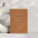 Recherche de terracotta mariage invitations Élégant