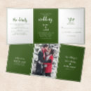 Recherche de vert et blanc mariage invitations Invités