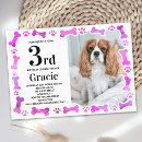 Recherche de patte animale invitations Chien