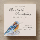 Recherche de bluebird invitations Aquarelle