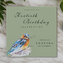 Recherche de bluebird invitations Aquarelle