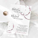 Recherche de vin invitations Tache de vin