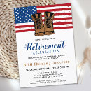 Recherche de combat invitations Patriotique