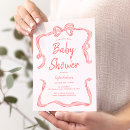 Recherche de baby shower fille invitations Arc
