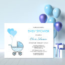 Recherche de stroller baby shower invitations Mignon