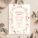 Recherche de fleur anniversaire invitations Fleurs d'eau
