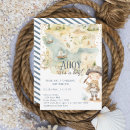 Recherche de pirate baby shower invitations Nautique