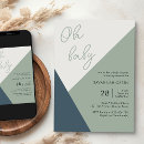 Recherche de oh baby invitations Contemporain